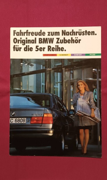 BMW E34 Ritka eredeti prospektus gyari extrk 