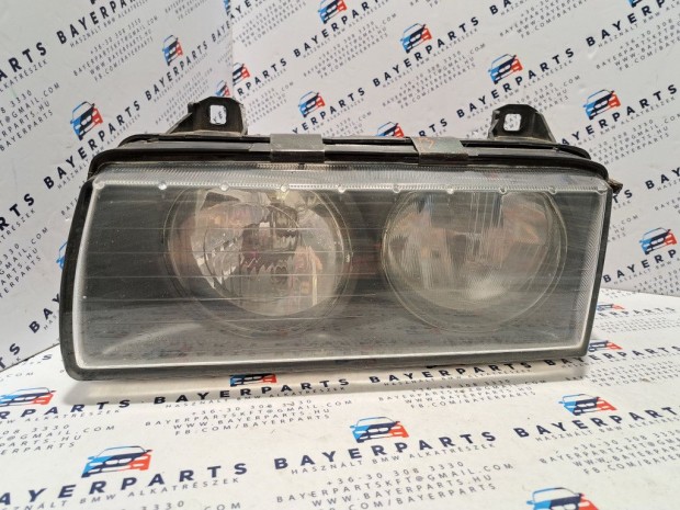 BMW E36 bal első gyári ZKW halogén fényszóró lámpa