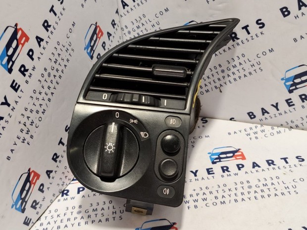 BMW E36 bal oldali légbeömlő légbefúvó légrostély levegő rács világít
