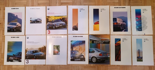 BMW E36 eredeti prospektus tpus ismertetk coupe cabrio Kombi Sedan 