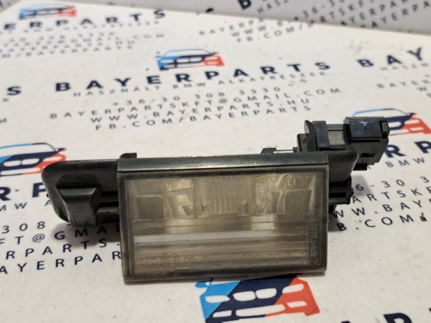BMW E36 rendszámtábla rendszám tábla világítás