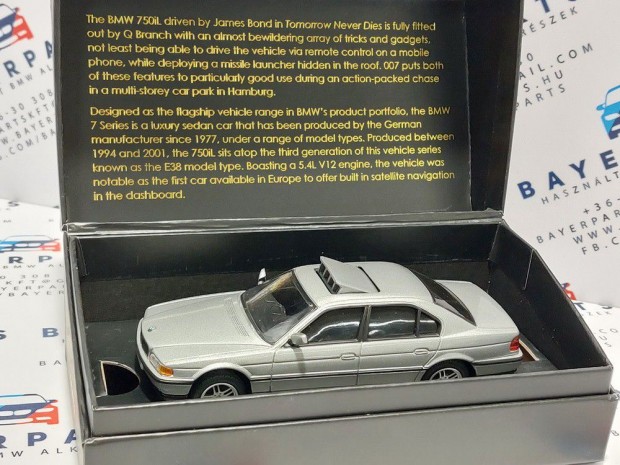BMW E38 750iL - James Bond Tomorrow never dies (1997)  - Corgi - 1:36