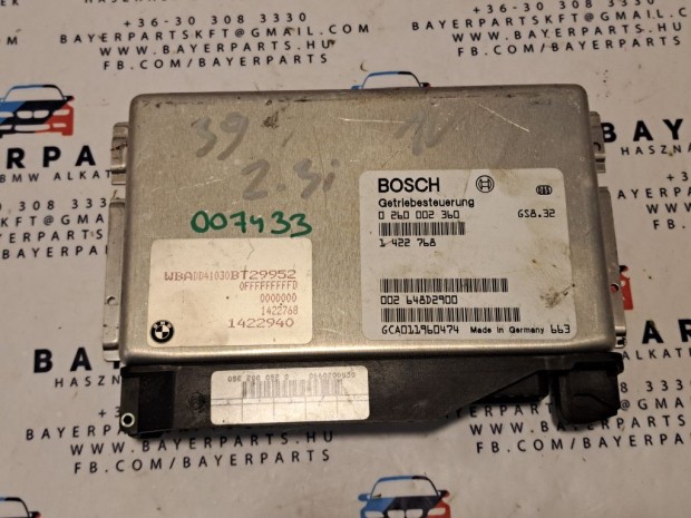 BMW E38 E39 520i 523i 528i ABS ASC vez�rl� egys�g doboz