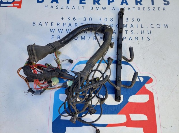 BMW E39 520i 523i 528i M52 motortér kábelköteg motorköteg köteg