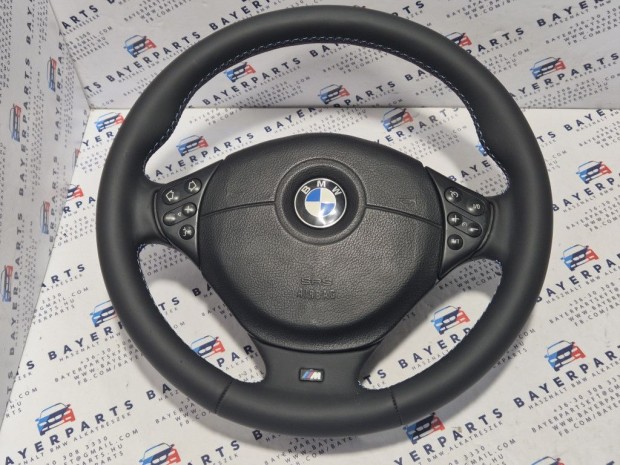 BMW E39 Mtech 3 M kormány bőrkormány bőr multi kormány - új bőrözésse
