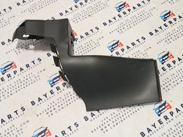 BMW E39 fekete bal hts biztonsgi v takar borts vtakar