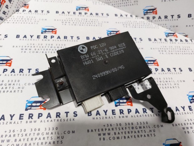 BMW E39 hts PDC tolatradar parkradar vezrl elektronika doboz