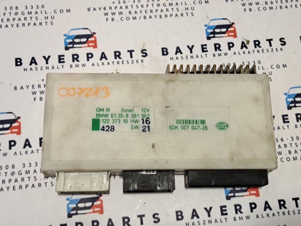 BMW E39 komfort modul GM III LOW ground modul elektronika