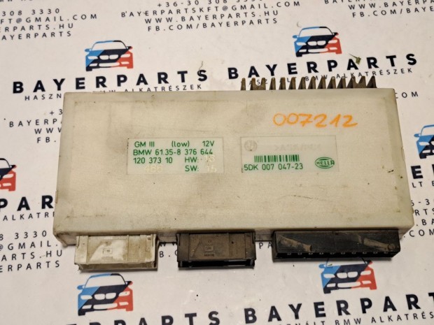 BMW E39 komfort modul GM III LOW ground modul elektronika