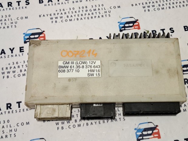 BMW E39 komfort modul GM III LOW ground modul elektronika