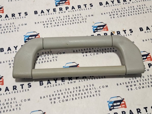 BMW E39 sedan touring bal jobb első tetőkárpit szürke kapaszkodó