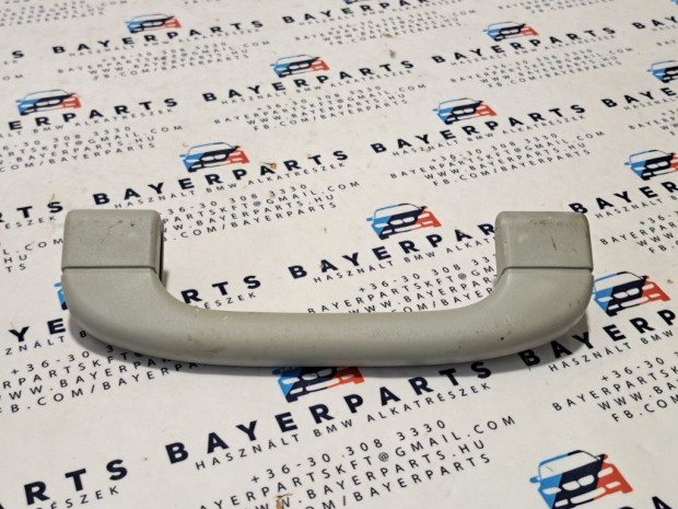 BMW E39 sedan touring bal jobb első tetőkárpit szürke kapaszkodó