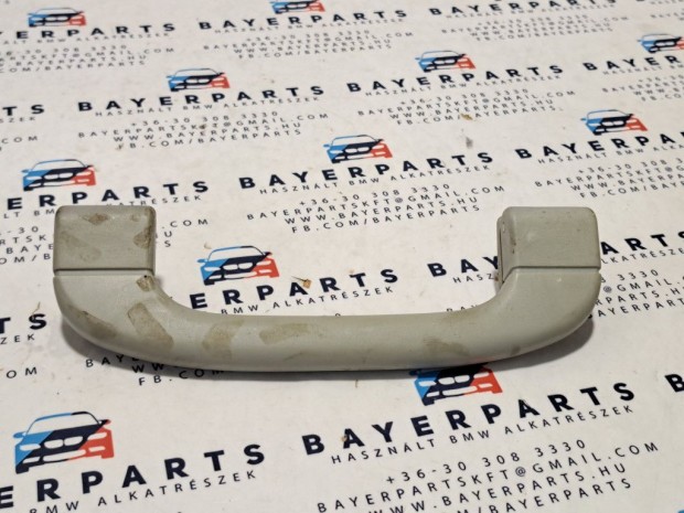BMW E39 sedan touring bal jobb első tetőkárpit szürke kapaszkodó