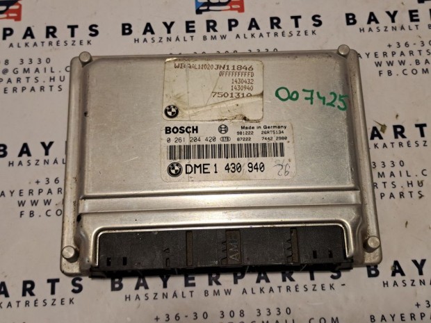 BMW E46 316i 1.9 M43 ECU computer motorvez�rl�