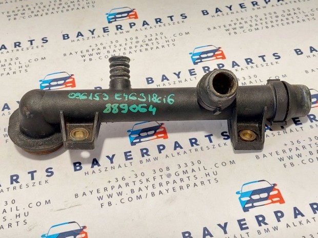 BMW E46 316i 318i M43 Z3 kemény vízcső csonk csatlakozó idom csatlako