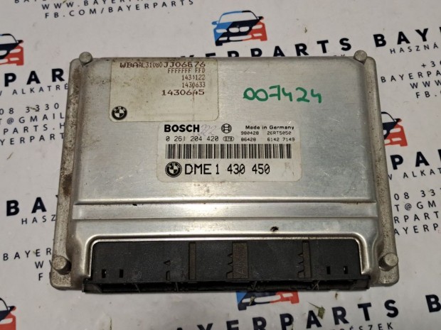 BMW E46 318 318i 1.9 M43 ECU computer motorvez�rl�