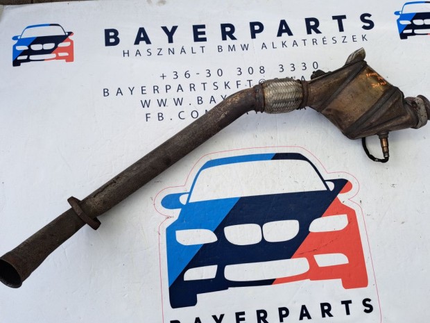 BMW E46 318d 320d 136le 150le downpipe - leömlő utáni kipufogó kezde