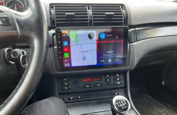 BMW E46 318i 318D 320D Android Kijelz Rdi Multimdia Navigci Hifi