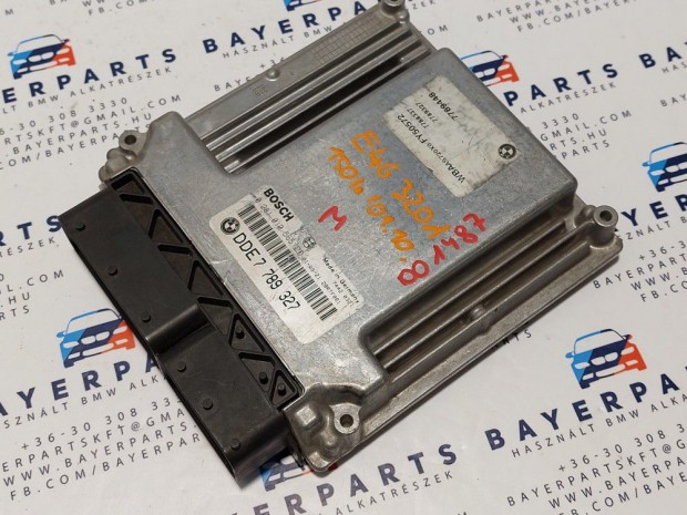 BMW E46 320d  M47 150le ECU computer motorvezrl