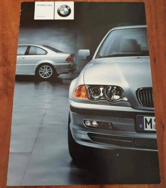 BMW E46 3-ER Limousine Cabrio Coup Touring Neuheiten Prospektus 2000