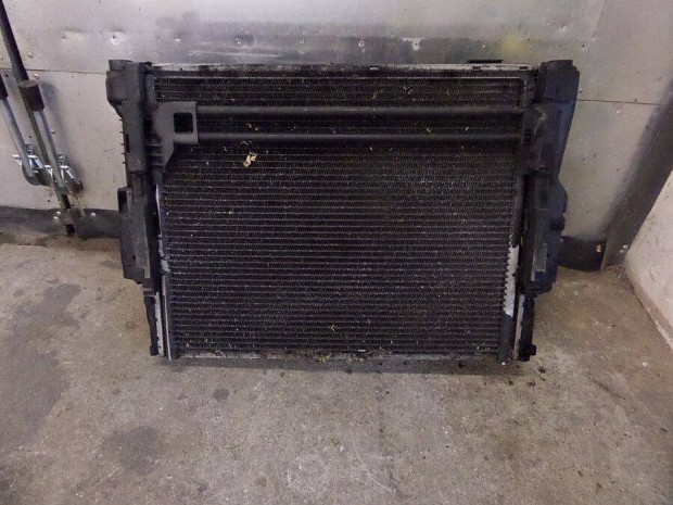 BMW E46 Compact Benzines hűtő szett, klíma, víz, ventilátor, szrvó cső