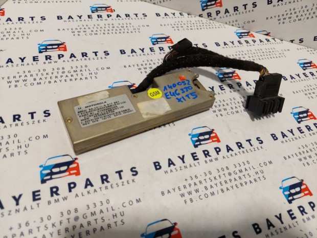 BMW E46 E38 E39 E52 Motorola GSM telefon modul vezérlő egység interfa