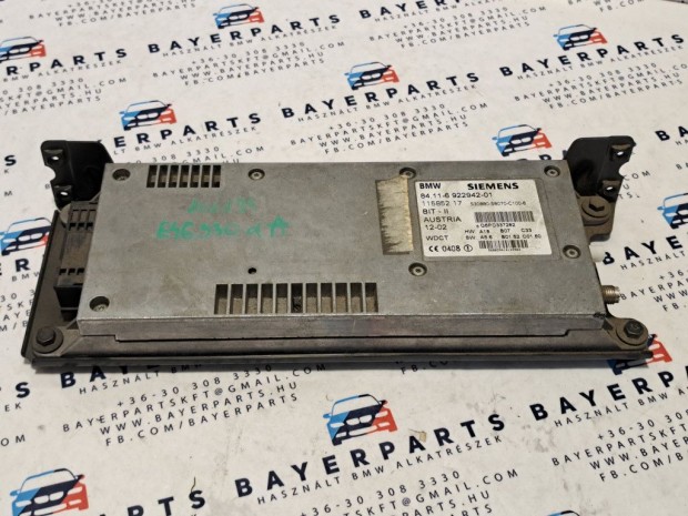 BMW E46 E38 E39 E53 X5 telefon erősítő Transmitter-receiver modul mod