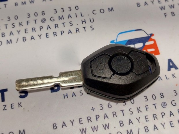 BMW E46 E39 E38 X3 X5 nyers res HU58 rombusz kulcs