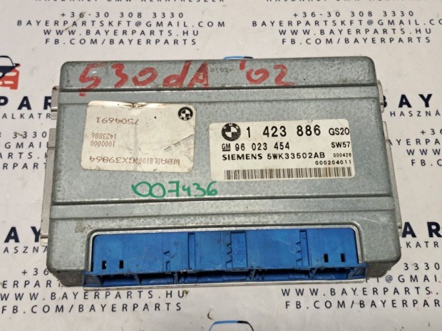 BMW E46 E39 GM automata v�lt� vez�rl� v�lt�vez�rl� elektronika GS20