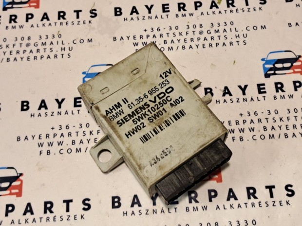 BMW E46 E39 X3 X5 gy�ri von�horog modul doboz vez�rl� AHM II
