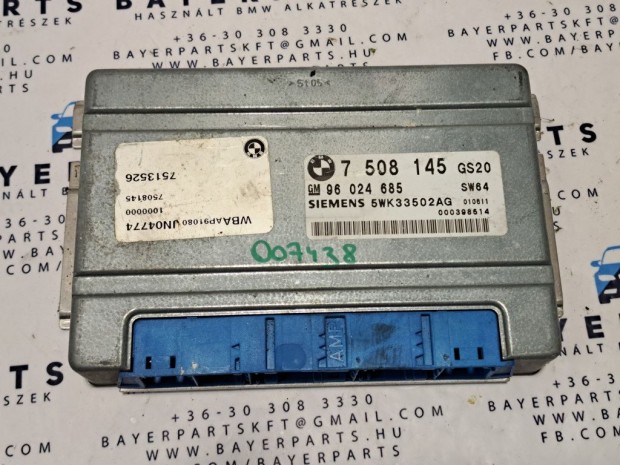 BMW E46 E39 X5 GM automata v�lt� vez�rl� v�lt�vez�rl� elektronika GS2