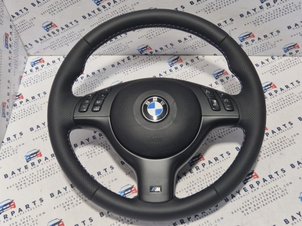 BMW E46 E39 X5 M kormány sportkormány bőrkormány multikormány bőr spo