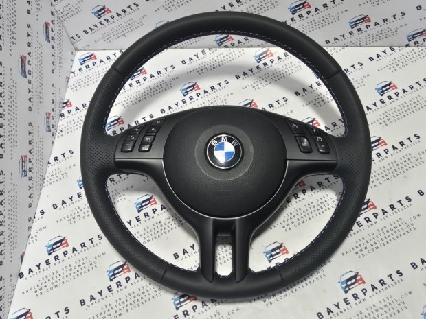 BMW E46 E39 X5 dupla pálcás kormány bőrkormány multikormány bőr sport