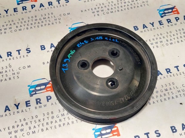 BMW E46 E87 E90 X3 X1 E60 316 318 320 N42 N40 N45 N46 szervó szíjtárc