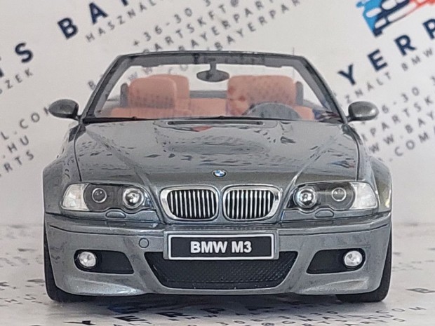 BMW E46 M3 cabrio kabrio  - Otto modellaut  1:18 - szrke