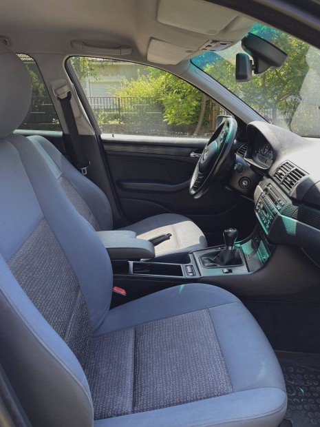 BMW E46 Touring fűthető szövet belső