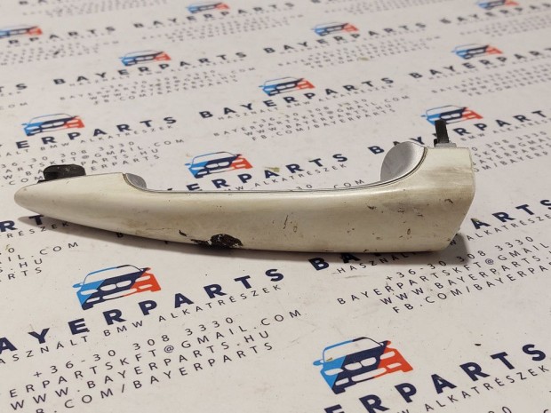 BMW E46 bal els� h�ts� kifel� ny�l� kilincs - feh�r