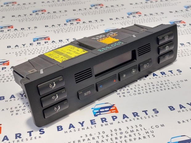 BMW E46 benzin klmavezrl klmapanel klma panel vezrl gombsor