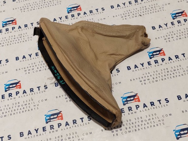BMW E46 bézs kézifék szoknya zsák
