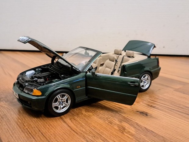 BMW E46 cabrio kabri Kyosho - 1:18 - hasznlt