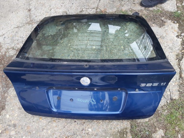 BMW E46 compact kék topasblau csomagtér ajtó csomagtartó fedél
