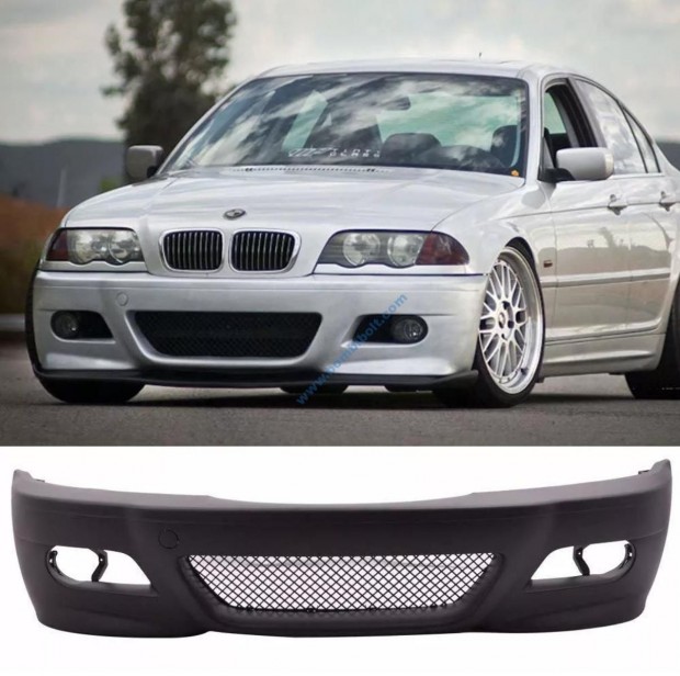BMW E46 coupe / cabrió M tech lökhárító, M paket első lökhárító