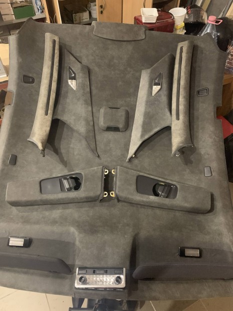 BMW E46 coupe alcantara jellegű tetőkárpit