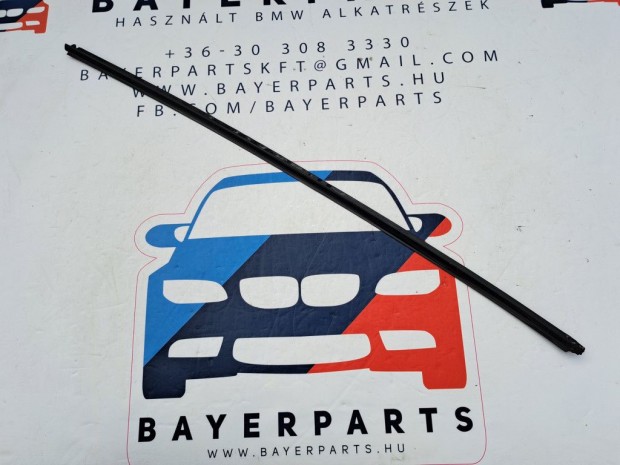BMW E46 coupe cabrio fekete shadowline bal első vízlehúzó díszléc dek