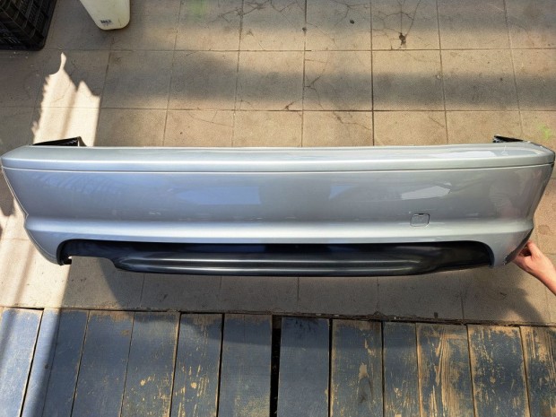 BMW E46 coupe ezüst titansilber titansilver hátsó M paket packet lökh
