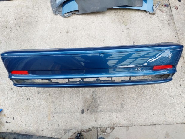 BMW E46 coupe kék topasblau hátsó lökhárító