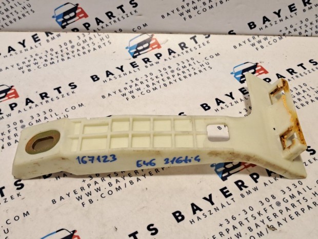 BMW E46 elektromos gázpedál pedál tartó pedáltartó konzol - kis hibáv