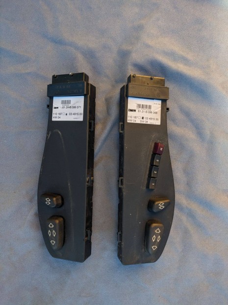 BMW E46 elektromos�l�s-�ll�t� mem�ri�s gombsor panel