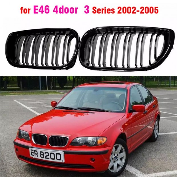 BMW E46 fnyes fekete htrcs/vese 2002-2005