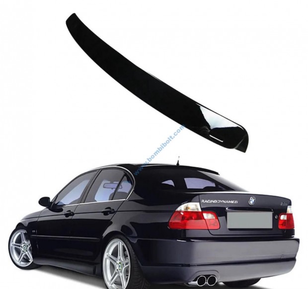 BMW E46 hts szlvd lgterel, spoiler